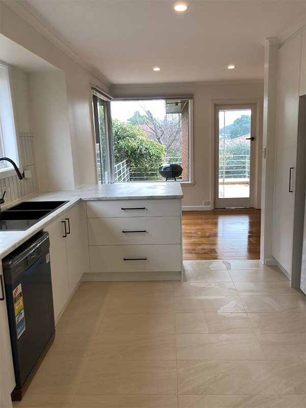 kitchen bathroom home renovation in linfisfarne near hobart 10